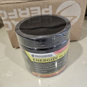 Brand new sealed Beachbody Energize Pre Workout Strawberry Lemonade flavor